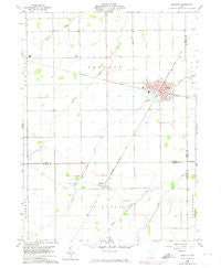 Deshler Ohio Historical topographic map, 1:24000 scale, 7.5 X 7.5 Minute, Year 1960