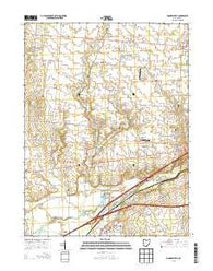 Donnelsville Ohio Historical topographic map, 1:24000 scale, 7.5 X 7.5 Minute, Year 2013