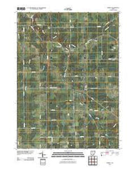 Dorset Ohio Historical topographic map, 1:24000 scale, 7.5 X 7.5 Minute, Year 2010
