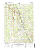Dorset Ohio Current topographic map, 1:24000 scale, 7.5 X 7.5 Minute, Year 2016