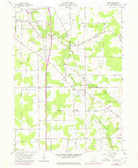 Dorset Ohio Historical topographic map, 1:24000 scale, 7.5 X 7.5 Minute, Year 1959