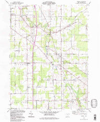 Dorset Ohio Historical topographic map, 1:24000 scale, 7.5 X 7.5 Minute, Year 1994