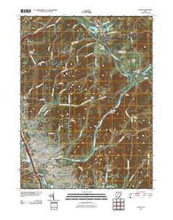 Dover Ohio Historical topographic map, 1:24000 scale, 7.5 X 7.5 Minute, Year 2010