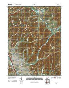 Dover Ohio Historical topographic map, 1:24000 scale, 7.5 X 7.5 Minute, Year 2010