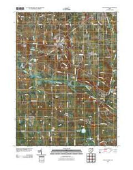 Doylestown Ohio Historical topographic map, 1:24000 scale, 7.5 X 7.5 Minute, Year 2010