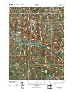 Doylestown Ohio Historical topographic map, 1:24000 scale, 7.5 X 7.5 Minute, Year 2010