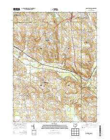 Doylestown Ohio Historical topographic map, 1:24000 scale, 7.5 X 7.5 Minute, Year 2013