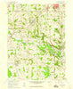 Doylestown Ohio Historical topographic map, 1:24000 scale, 7.5 X 7.5 Minute, Year 1958