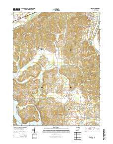 Dresden Ohio Historical topographic map, 1:24000 scale, 7.5 X 7.5 Minute, Year 2013