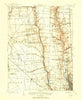 Dublin Ohio Historical topographic map, 1:62500 scale, 15 X 15 Minute, Year 1901