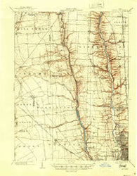 Dublin Ohio Historical topographic map, 1:62500 scale, 15 X 15 Minute, Year 1903