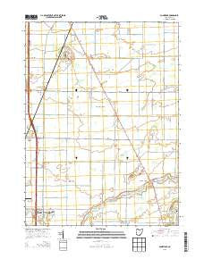 Dunbridge Ohio Historical topographic map, 1:24000 scale, 7.5 X 7.5 Minute, Year 2013