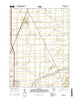 Dunbridge Ohio Current topographic map, 1:24000 scale, 7.5 X 7.5 Minute, Year 2016
