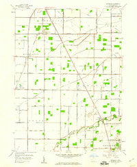 Dunbridge Ohio Historical topographic map, 1:24000 scale, 7.5 X 7.5 Minute, Year 1958