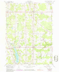 East Claridon Ohio Historical topographic map, 1:24000 scale, 7.5 X 7.5 Minute, Year 1959