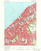 East Cleveland Ohio Historical topographic map, 1:24000 scale, 7.5 X 7.5 Minute, Year 1963