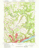 East Liverpool North Ohio Historical topographic map, 1:24000 scale, 7.5 X 7.5 Minute, Year 1960