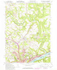 East Liverpool North Ohio Historical topographic map, 1:24000 scale, 7.5 X 7.5 Minute, Year 1960