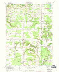 East Trumbull Ohio Historical topographic map, 1:24000 scale, 7.5 X 7.5 Minute, Year 1959