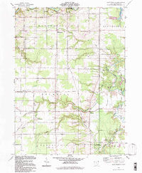 East Trumbull Ohio Historical topographic map, 1:24000 scale, 7.5 X 7.5 Minute, Year 1994