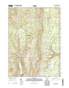East Claridon Ohio Historical topographic map, 1:24000 scale, 7.5 X 7.5 Minute, Year 2013