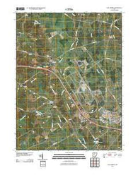 East Liberty Ohio Historical topographic map, 1:24000 scale, 7.5 X 7.5 Minute, Year 2010