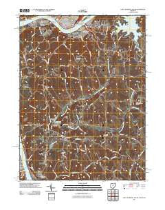 East Liverpool South Ohio Historical topographic map, 1:24000 scale, 7.5 X 7.5 Minute, Year 2011