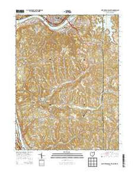 East Liverpool South Ohio Historical topographic map, 1:24000 scale, 7.5 X 7.5 Minute, Year 2013