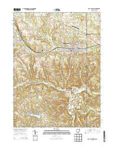 East Palestine Ohio Historical topographic map, 1:24000 scale, 7.5 X 7.5 Minute, Year 2013
