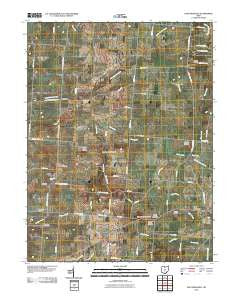 East Ringgold Ohio Historical topographic map, 1:24000 scale, 7.5 X 7.5 Minute, Year 2010