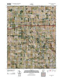 Eaton North Ohio Historical topographic map, 1:24000 scale, 7.5 X 7.5 Minute, Year 2010