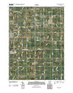 Edgerton Ohio Historical topographic map, 1:24000 scale, 7.5 X 7.5 Minute, Year 2010