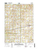 Edon Ohio Current topographic map, 1:24000 scale, 7.5 X 7.5 Minute, Year 2016