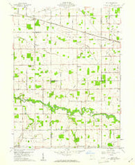 Elgin Ohio Historical topographic map, 1:24000 scale, 7.5 X 7.5 Minute, Year 1960