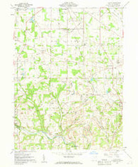 Elkton Ohio Historical topographic map, 1:24000 scale, 7.5 X 7.5 Minute, Year 1960