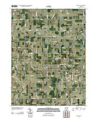 Erastus Ohio Historical topographic map, 1:24000 scale, 7.5 X 7.5 Minute, Year 2010