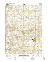 Erastus Ohio Current topographic map, 1:24000 scale, 7.5 X 7.5 Minute, Year 2016