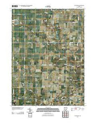 Evansport Ohio Historical topographic map, 1:24000 scale, 7.5 X 7.5 Minute, Year 2010