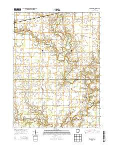 Evansport Ohio Historical topographic map, 1:24000 scale, 7.5 X 7.5 Minute, Year 2013