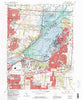Fairborn Ohio Historical topographic map, 1:24000 scale, 7.5 X 7.5 Minute, Year 1965