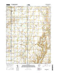 Fairhaven Ohio Current topographic map, 1:24000 scale, 7.5 X 7.5 Minute, Year 2016