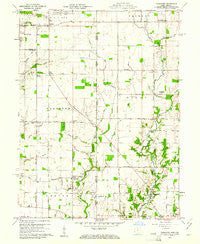 Fairhaven Ohio Historical topographic map, 1:24000 scale, 7.5 X 7.5 Minute, Year 1960