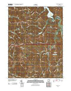 Fairview Ohio Historical topographic map, 1:24000 scale, 7.5 X 7.5 Minute, Year 2010