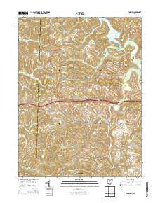 Fairview Ohio Historical topographic map, 1:24000 scale, 7.5 X 7.5 Minute, Year 2013