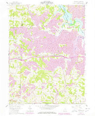 Fairview Ohio Historical topographic map, 1:24000 scale, 7.5 X 7.5 Minute, Year 1961