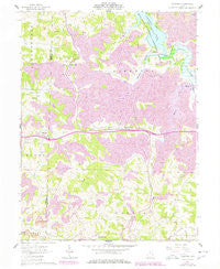 Fairview Ohio Historical topographic map, 1:24000 scale, 7.5 X 7.5 Minute, Year 1961
