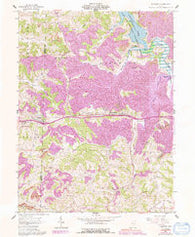 Fairview Ohio Historical topographic map, 1:24000 scale, 7.5 X 7.5 Minute, Year 1961