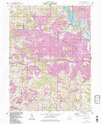 Fairview Ohio Historical topographic map, 1:24000 scale, 7.5 X 7.5 Minute, Year 1994