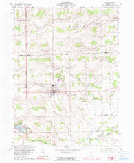 Fayette Ohio Historical topographic map, 1:24000 scale, 7.5 X 7.5 Minute, Year 1960