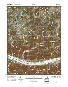 Felicity Ohio Historical topographic map, 1:24000 scale, 7.5 X 7.5 Minute, Year 2010